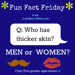 Fun Fact Friday - Thicker Skin 300px