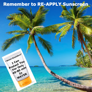 Tropical Beach Sunscreen Tip