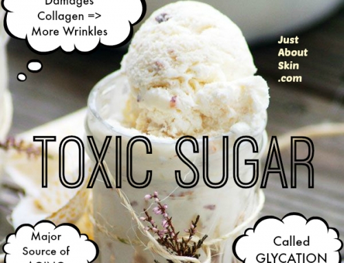 Before You Dive Into That Ice Cream.. Remember, Toxic Sugar Ages Skin!